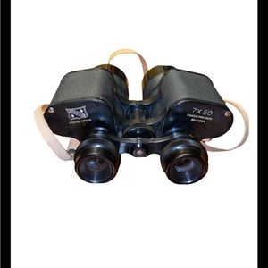 VINTAGE PRESTIGE BINOCULARS 7 X 50, NO. 61624 COATED OPTICS